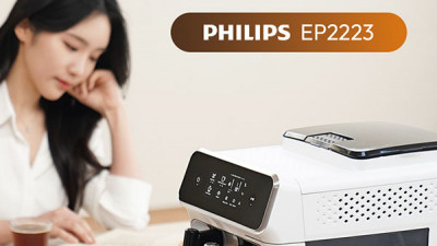 필립스 전자동 커피머신 가정용 에스프레소머신 원두 사무실